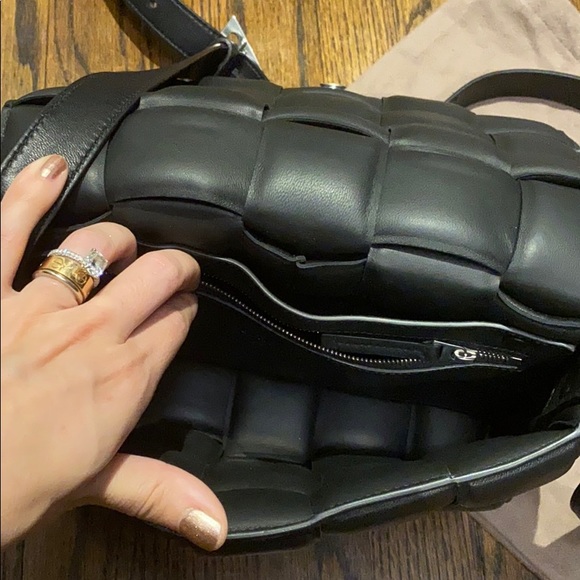 Black Bottega Padded Cassette bag - Picture 2 of 7